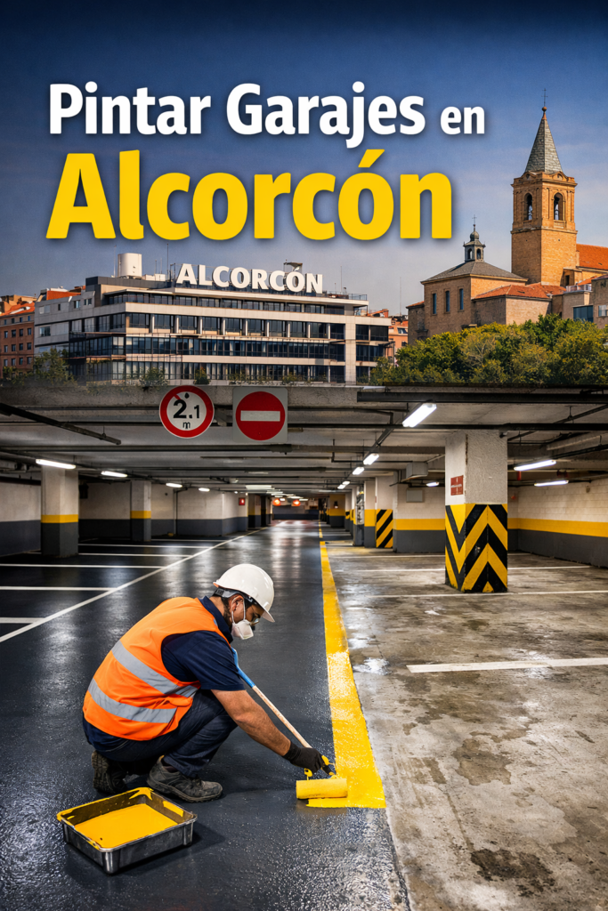 Pintar garajes en Alcorcón Empresa especializada