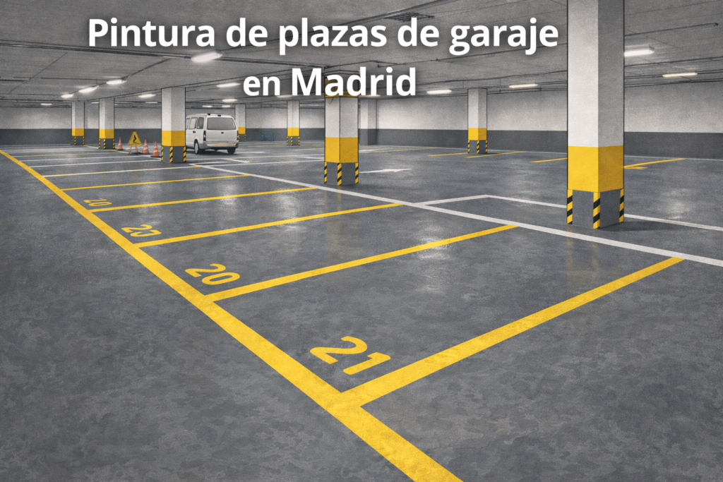 pintores de plazas de garaje en madrid