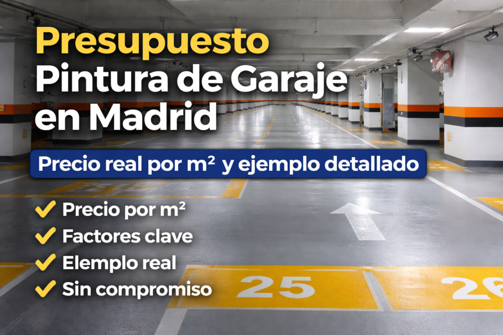 pintores garajes madrid