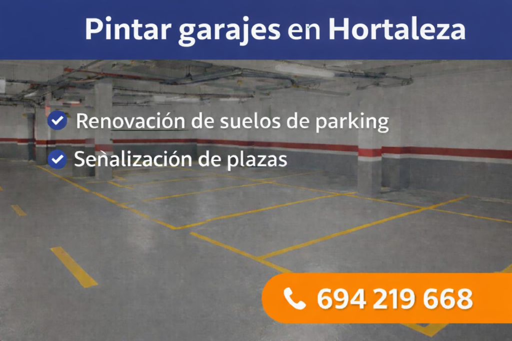 pintores garajes hortaleza