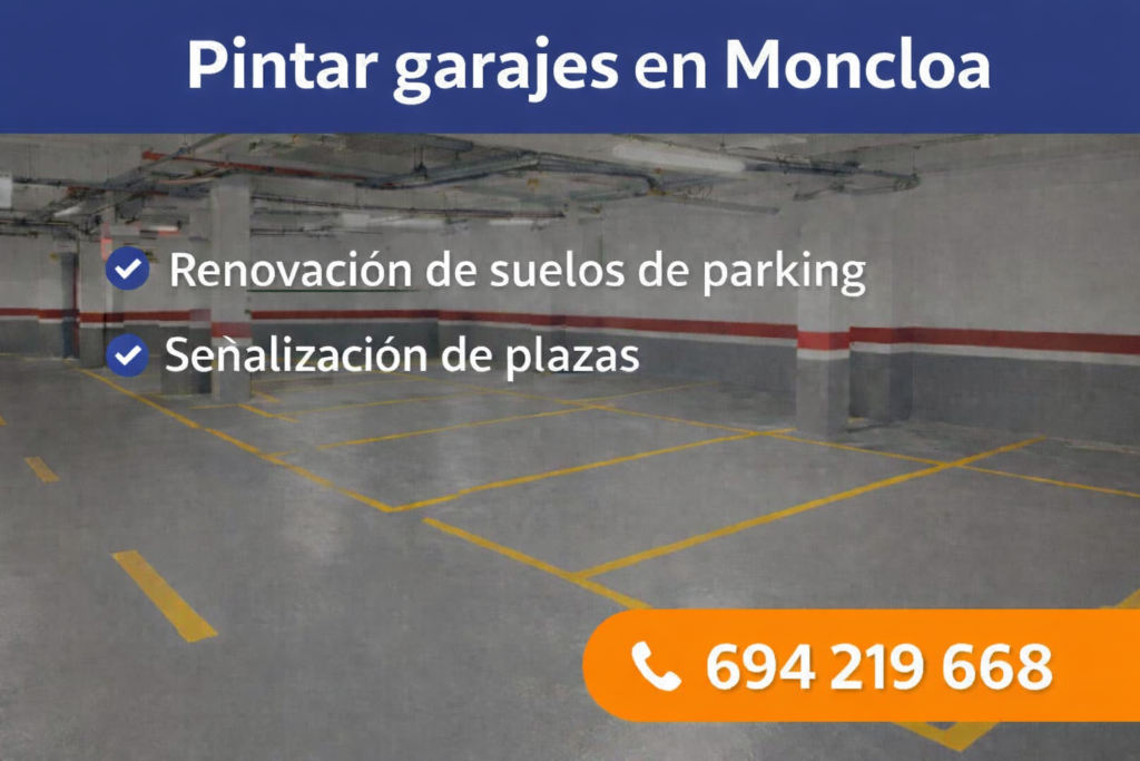 pintores garajes moncloa